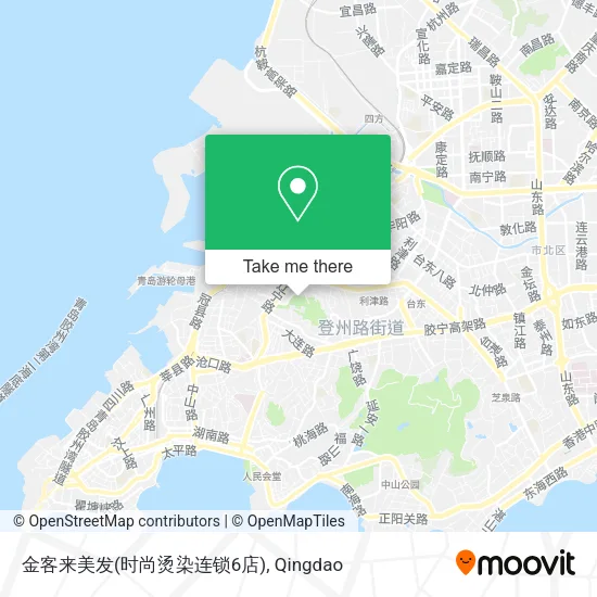 金客来美发(时尚烫染连锁6店) map
