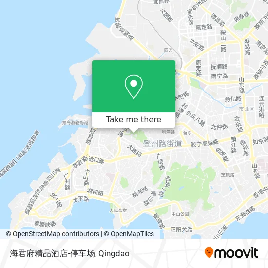 海君府精品酒店-停车场 map