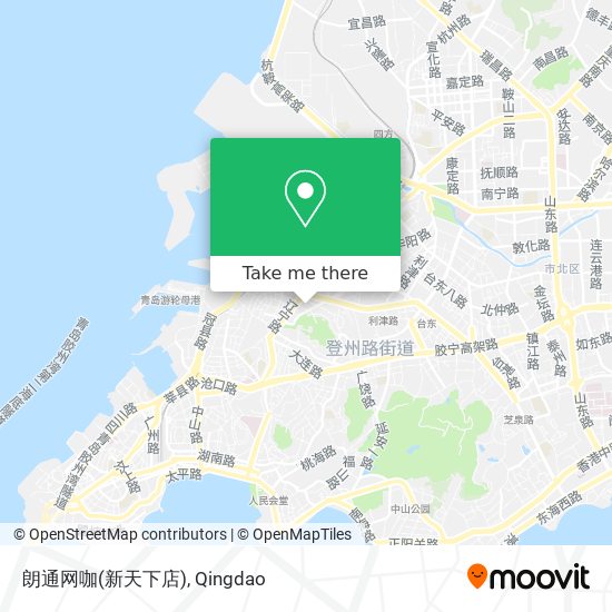 朗通网咖(新天下店) map