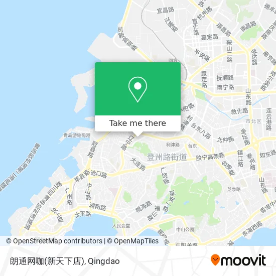 朗通网咖(新天下店) map