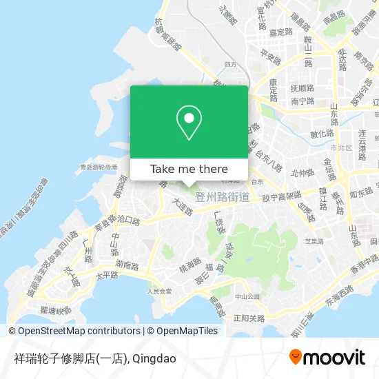 祥瑞轮子修脚店(一店) map