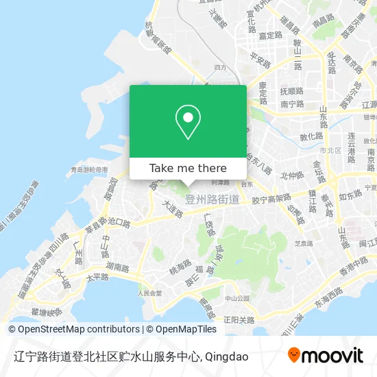 辽宁路街道登北社区贮水山服务中心 map