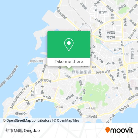 都市华庭 map