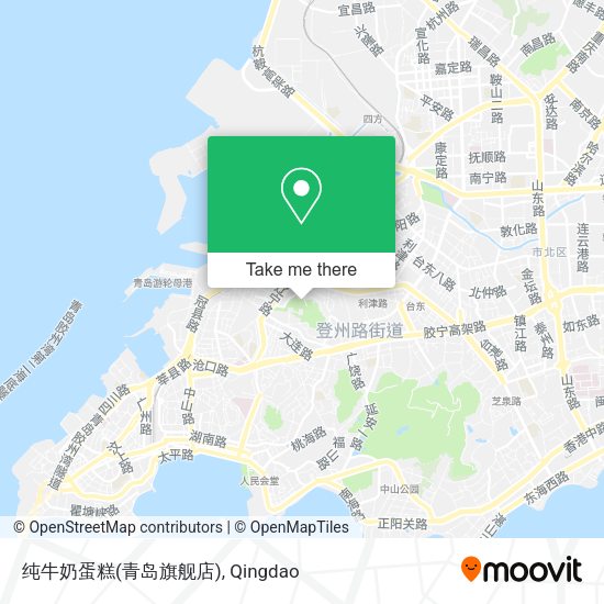 纯牛奶蛋糕(青岛旗舰店) map