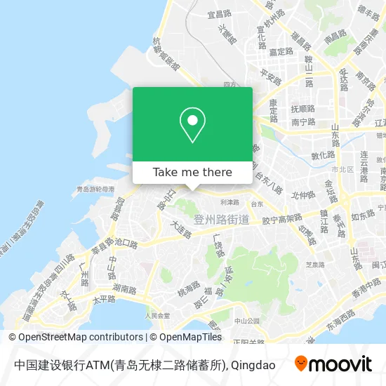 中国建设银行ATM(青岛无棣二路储蓄所) map