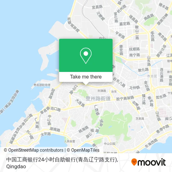 中国工商银行24小时自助银行(青岛辽宁路支行) map