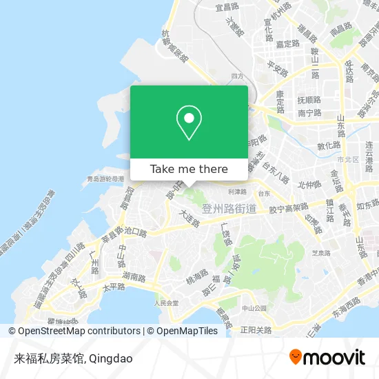来福私房菜馆 map