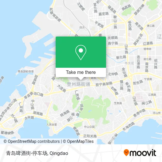 青岛啤酒街-停车场 map