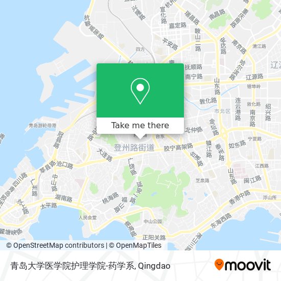 青岛大学医学院护理学院-药学系 map