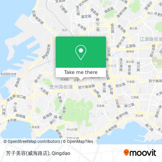 芳子美容(威海路店) map