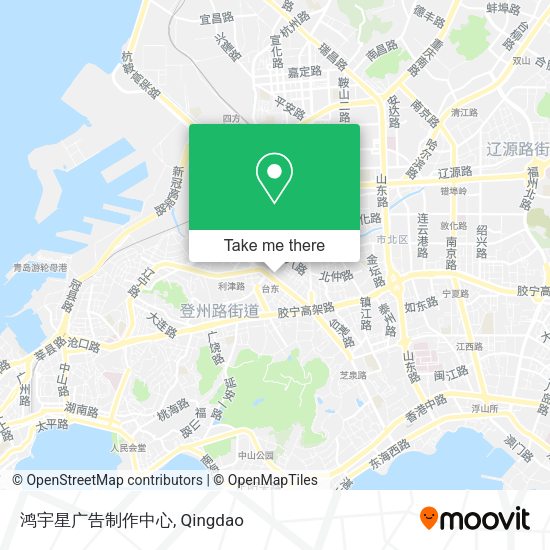 鸿宇星广告制作中心 map