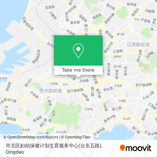 市北区妇幼保健计划生育服务中心(台东五路) map