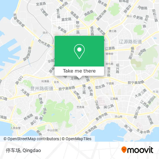 停车场 map