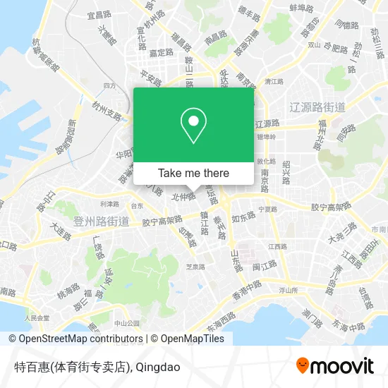 特百惠(体育街专卖店) map