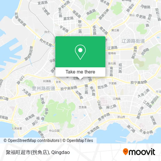 聚福旺超市(拐角店) map