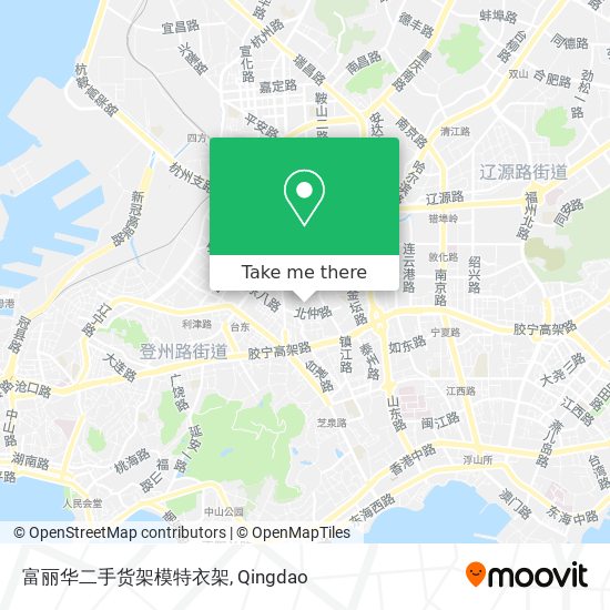 富丽华二手货架模特衣架 map