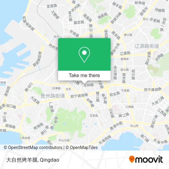 大自然烤羊腿 map