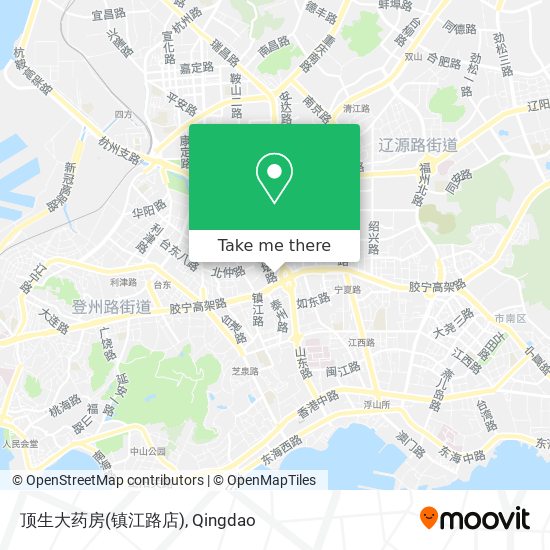 顶生大药房(镇江路店) map
