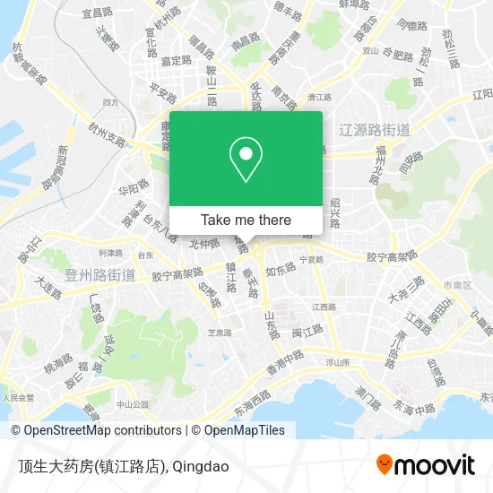 顶生大药房(镇江路店) map