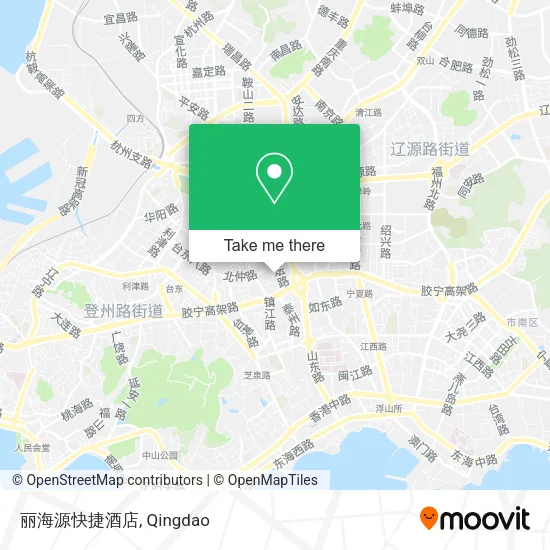 丽海源快捷酒店 map