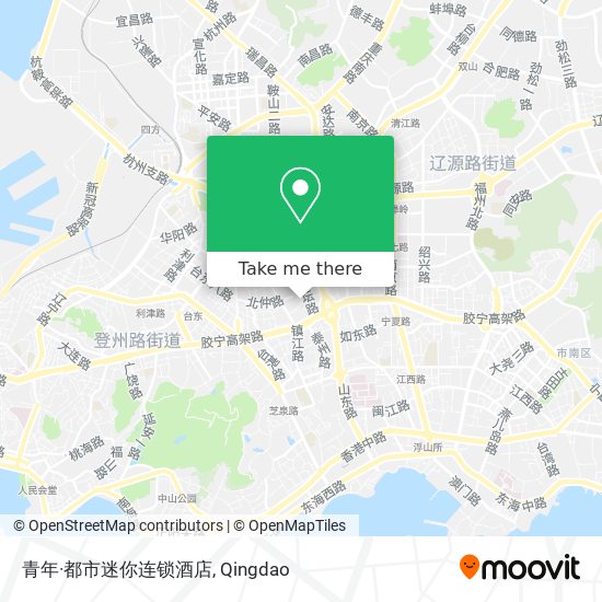 青年·都市迷你连锁酒店 map