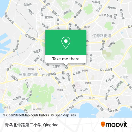 青岛北仲路第二小学 map