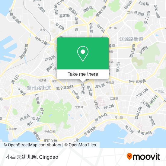 小白云幼儿园 map