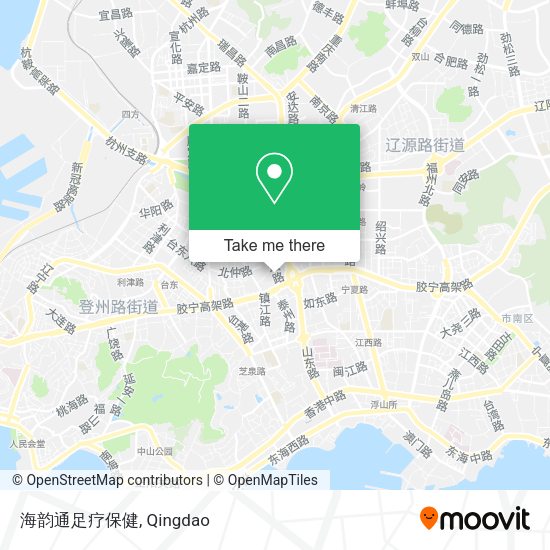 海韵通足疗保健 map