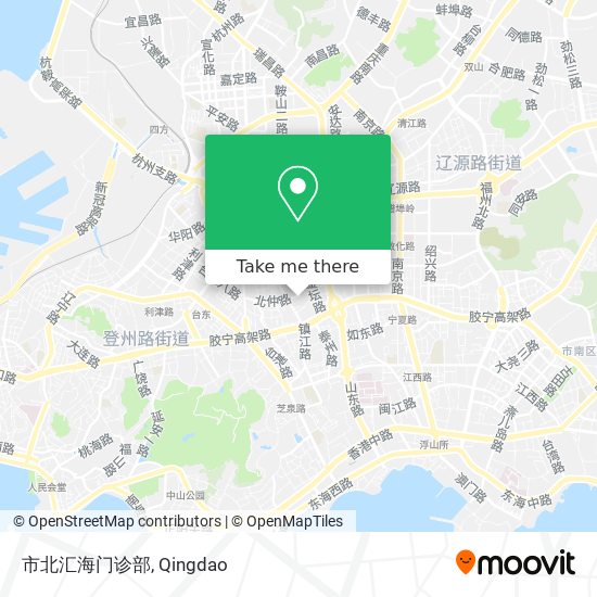 市北汇海门诊部 map