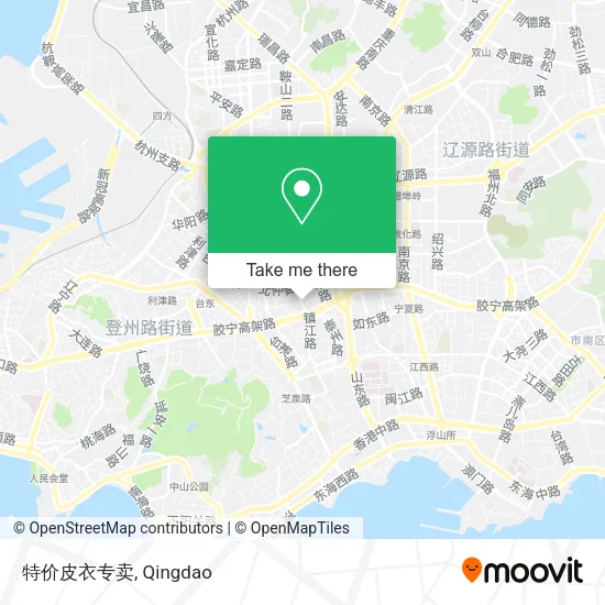 特价皮衣专卖 map