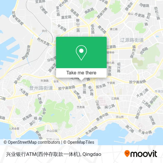 兴业银行ATM(西仲存取款一体机) map