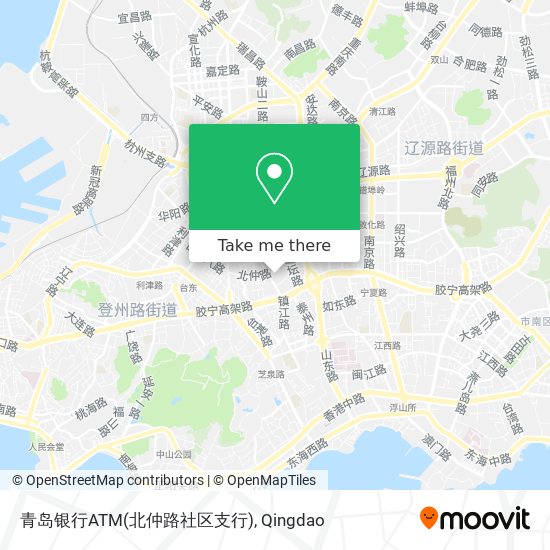 青岛银行ATM(北仲路社区支行) map