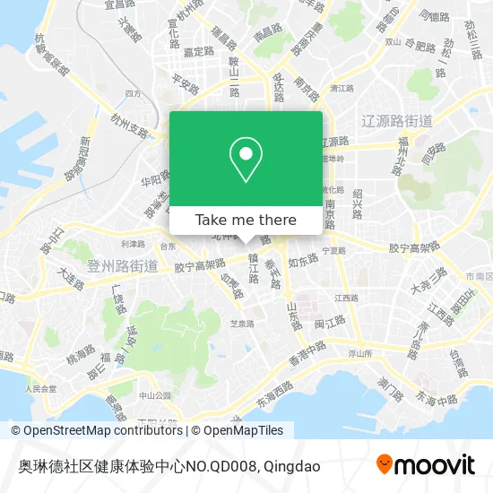奥琳德社区健康体验中心NO.QD008 map