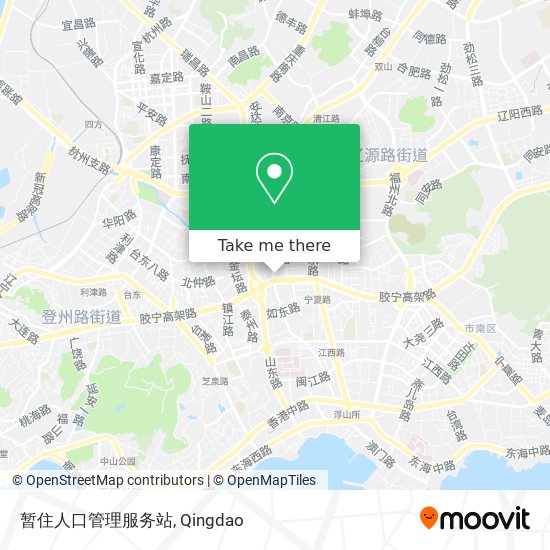 暂住人口管理服务站 map