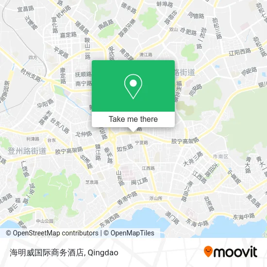 海明威国际商务酒店 map