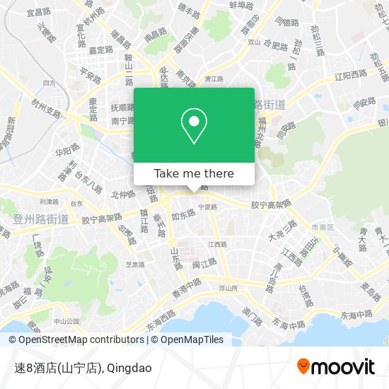 速8酒店(山宁店) map