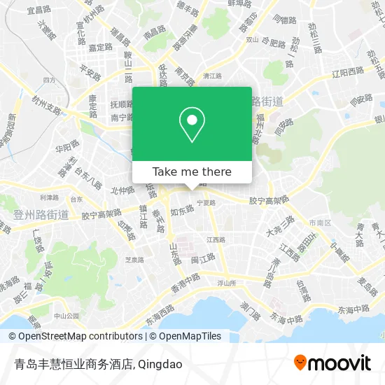 青岛丰慧恒业商务酒店 map