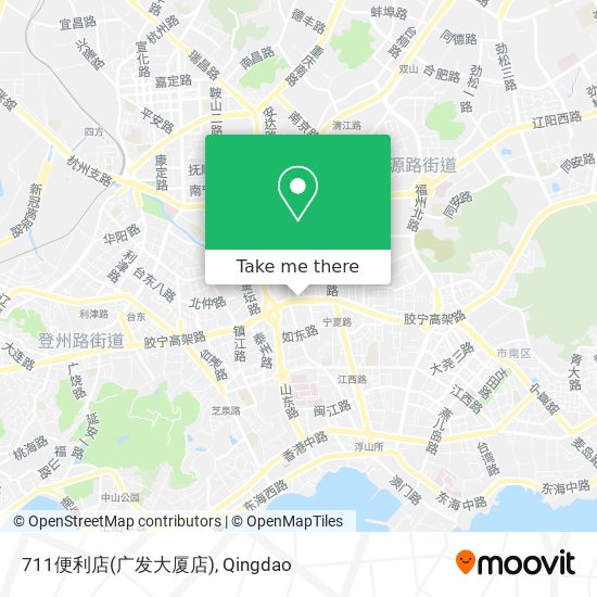 711便利店(广发大厦店) map