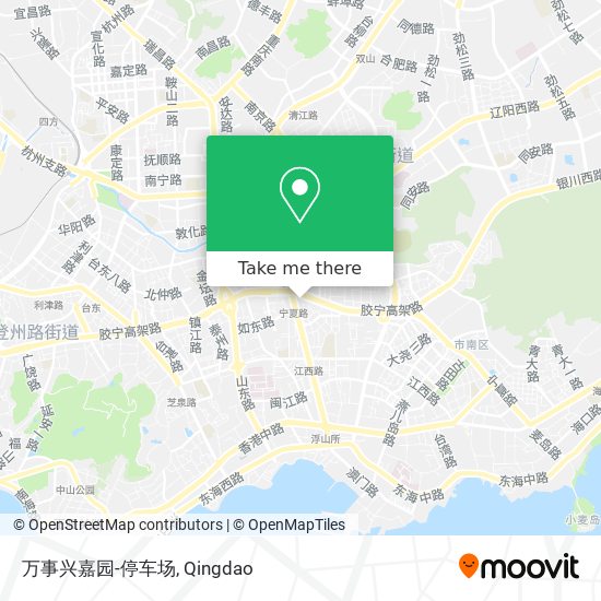 万事兴嘉园-停车场 map