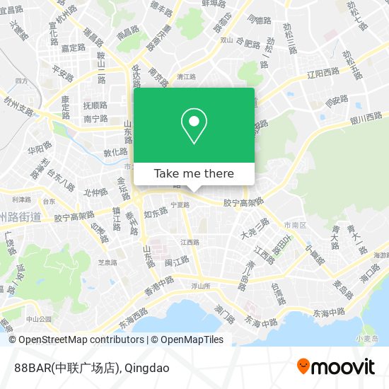 88BAR(中联广场店) map