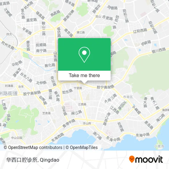 华西口腔诊所 map