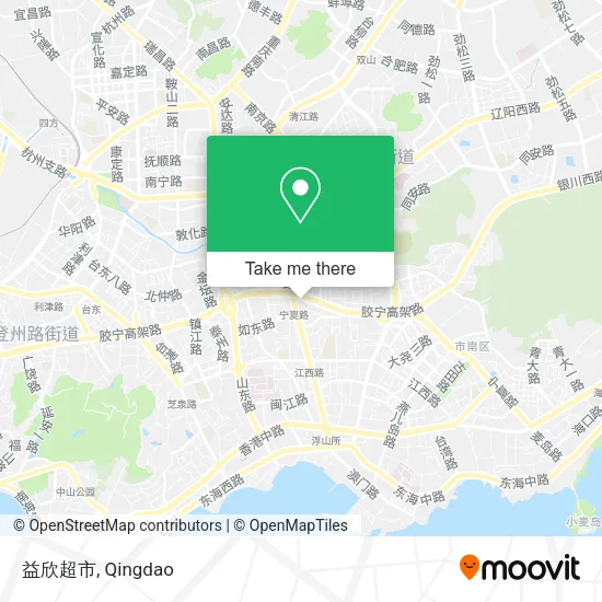 益欣超市 map