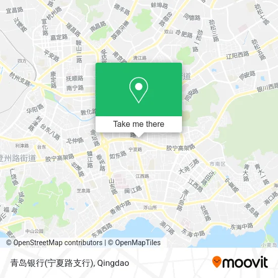 青岛银行(宁夏路支行) map