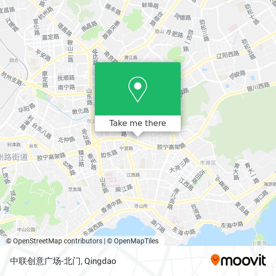 中联创意广场-北门 map