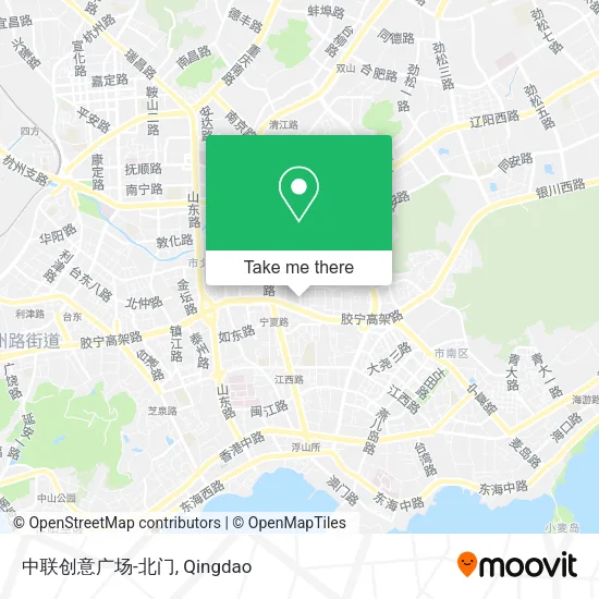 中联创意广场-北门 map