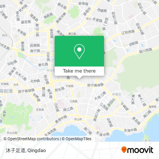 沐子足道 map