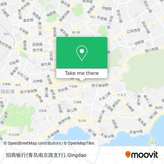 招商银行(青岛南京路支行) map