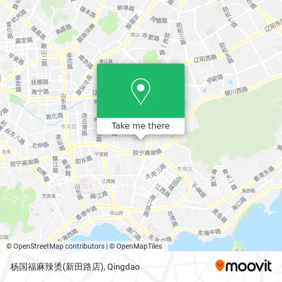 杨国福麻辣烫(新田路店) map