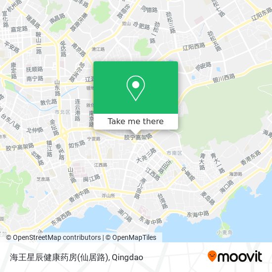 海王星辰健康药房(仙居路) map