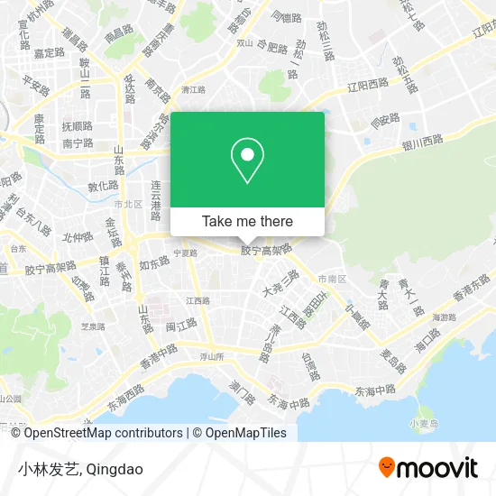 小林发艺 map
